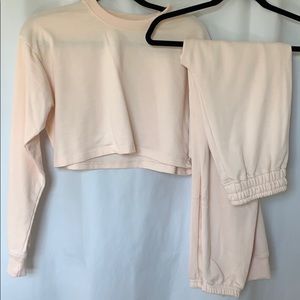 Crop Top & Jogger Set